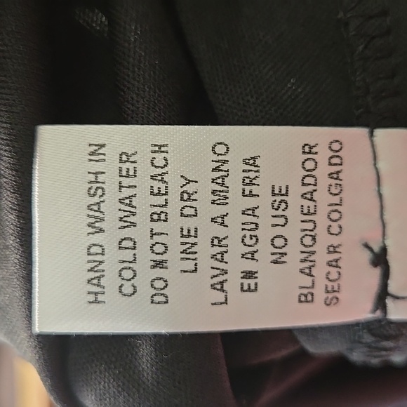 Entro Elegant Black Patterned Tiered Mini Short Dress Bohemian Boho Western - Picture 11 of 12